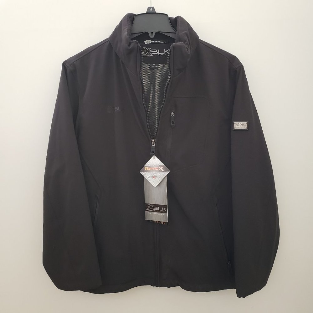 ZeroXposur Men's Black Waterproof, Windproof, Breathable Jacket Size M